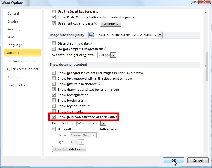 microsoft word 2007 templates code documentation